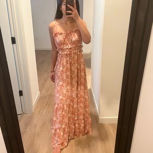 ASTR the Label shoulder tie maxi dress - Size M - NWOT